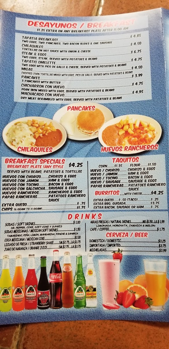 Taqueria El Jimador Menu - Image 4