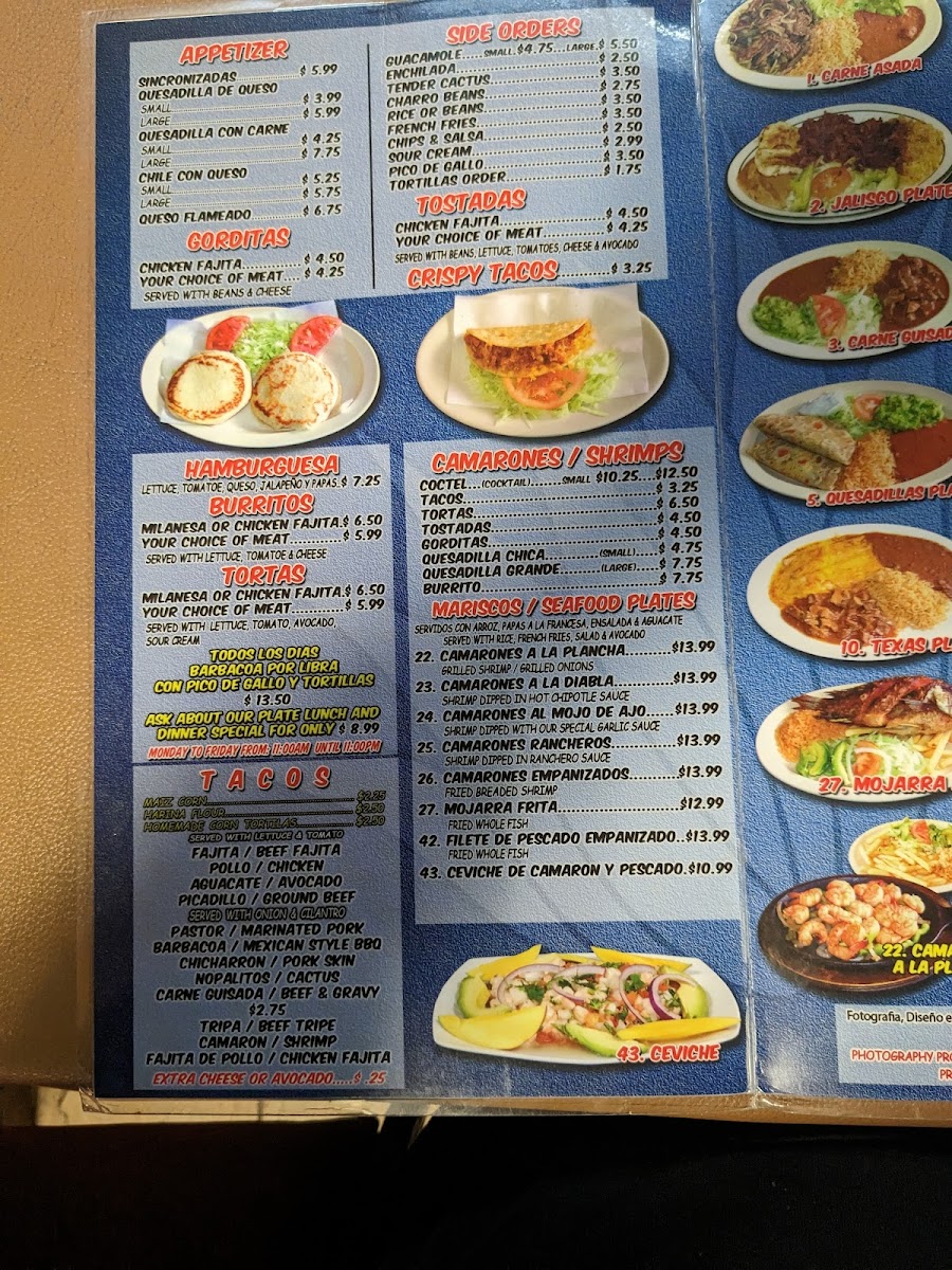 Taqueria El Jimador Menu - Image 6